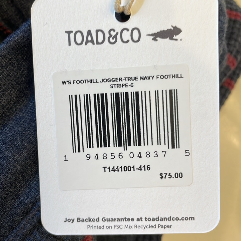 Toad & Co Foothill Jogger pants - Picture 5 of 7